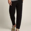 Pantaloni de jogging negri pentru bărbați, cu stea pe partea din față