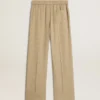 Pantaloni de jogging pentru bărbați, de culoare travertin