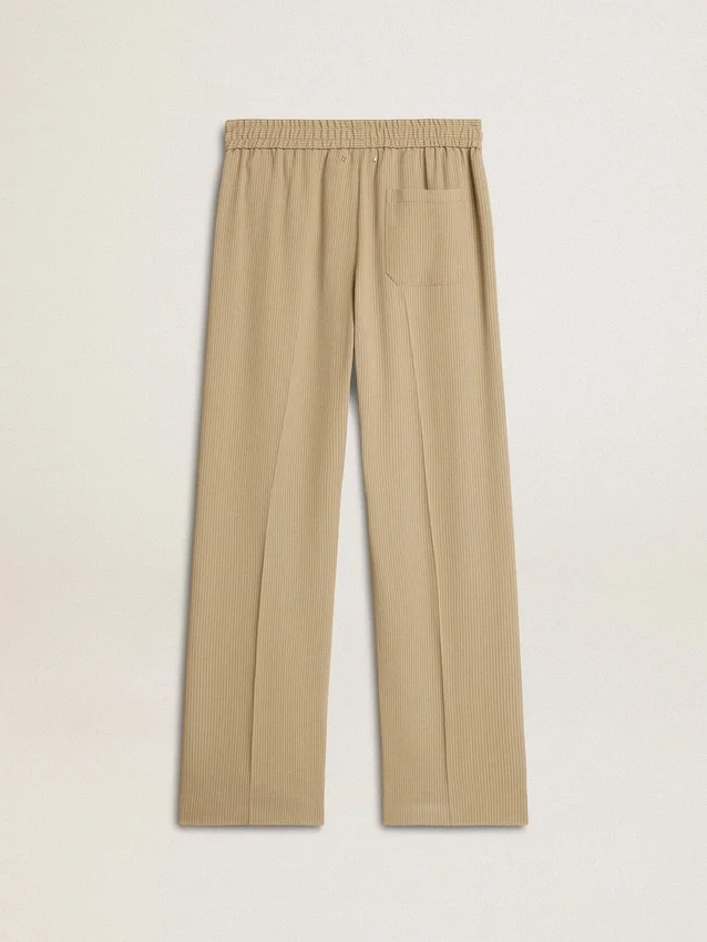 Pantaloni de jogging pentru bărbați, de culoare travertin