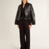 Pantaloni de jogging pentru femei cu tăietură la gleznă