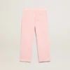 Pantaloni de jogging roz cu stea strălucitoare pe partea din față