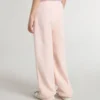 Pantaloni de jogging roz pentru fete, cu imprimeu