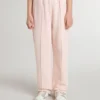 Pantaloni de jogging roz pentru fete, cu imprimeu