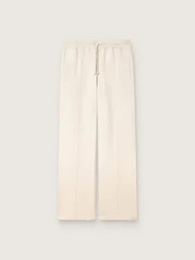 Pantaloni de trening unisex Star din fleece alb vintage