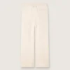 Pantaloni de trening unisex Star din fleece alb vintage