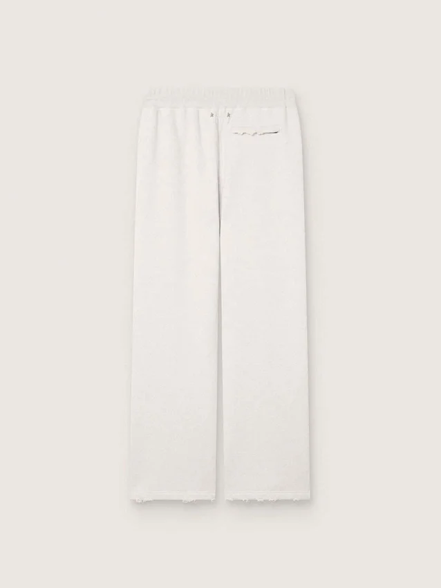 Pantaloni de trening unisex „Star” din fleece gri melanj