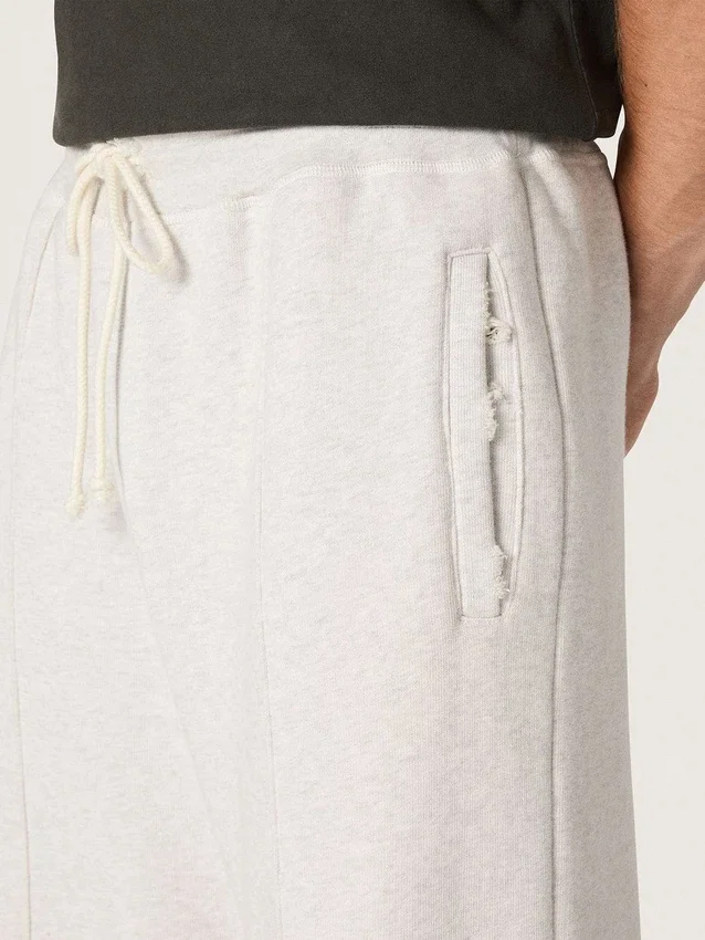 Pantaloni de trening unisex „Star” din fleece gri melanj