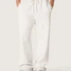 Pantaloni de trening unisex „Star” din fleece gri melanj
