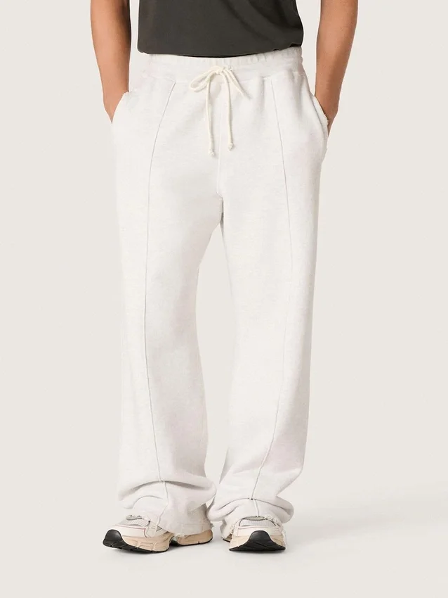 Pantaloni de trening unisex „Star” din fleece gri melanj