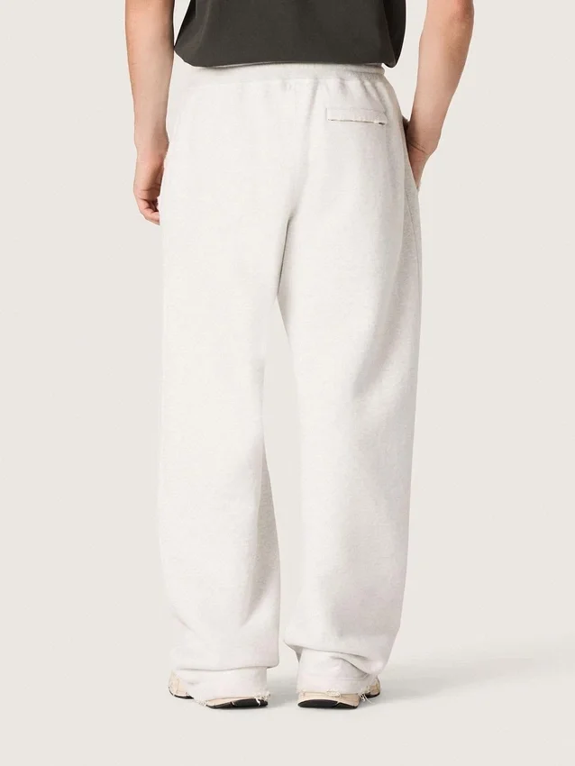 Pantaloni de trening unisex „Star” din fleece gri melanj