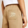 Pantaloni scurți pentru băieți din bumbac bej