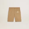 Pantaloni scurți pentru băieți din bumbac bej
