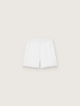 Pantaloni scurți sport albi pentru bărbați