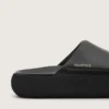 Pantofi slip-on Space-Star pentru bărbați din piele neagră