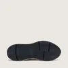 Running Sole pentru femei din piele roz pudră cu stea argintie