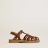 Sandale Maxime Young din piele maro