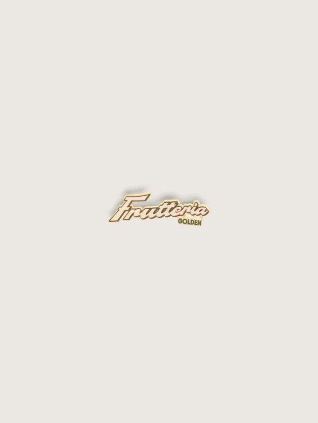 Set de două insigne „Frutteria Golden”