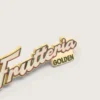 Set de două insigne „Frutteria Golden”