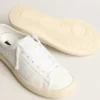 Sneakersi sustenabili Yatay Model 1B cu parte superioară albă pe bază biologică și Y alb