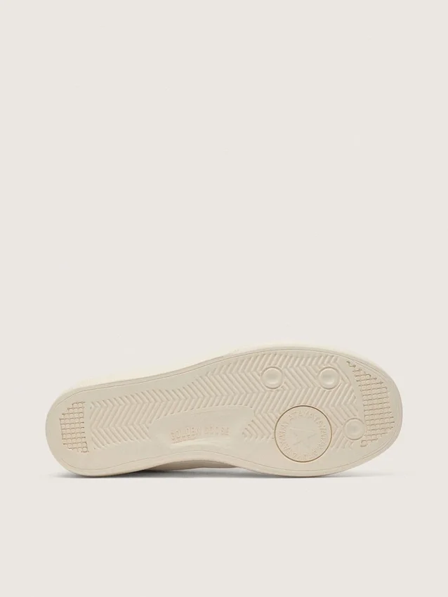 Sneakersi sustenabili Yatay Model 1B cu parte superioară albă pe bază biologică și Y alb