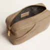 Star Bag din piele verde salvie cu stea ton pe ton