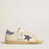 Super-Star LTD pentru femei, cu stea din piele de căprioară și bandă pe călcâi cu cristale Swarovski
