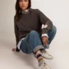 Super-Star pentru femei, cu bordură aurie strălucitoare și inscripție cu ținte metalice