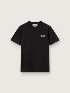 Tricou din colecția Star Collection, cu logo și stea albe contrastante
