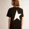 Tricou din colecția Star Collection, cu logo și stea albe contrastante