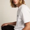 Tricou din colecția Star Collection cu logo și stea negre contrastante