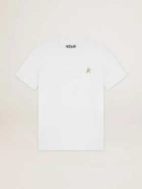 Tricou din colecția Star Collection, cu stea aurie strălucitoare pe față