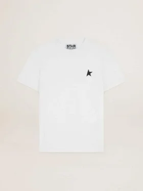 Tricou din colecția Star Collection cu stea neagră pe față