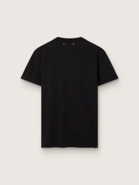 Tricou din Golden Collection, cu aspect uzat, în negru vintage