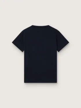 Tricou Journey pentru băieți din jersey de bumbac albastru cu imprimeu digital al mascotei