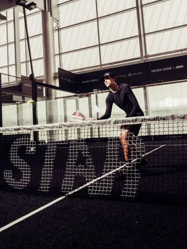 Tricou sport negru cu mâneci lungi pentru bărbați